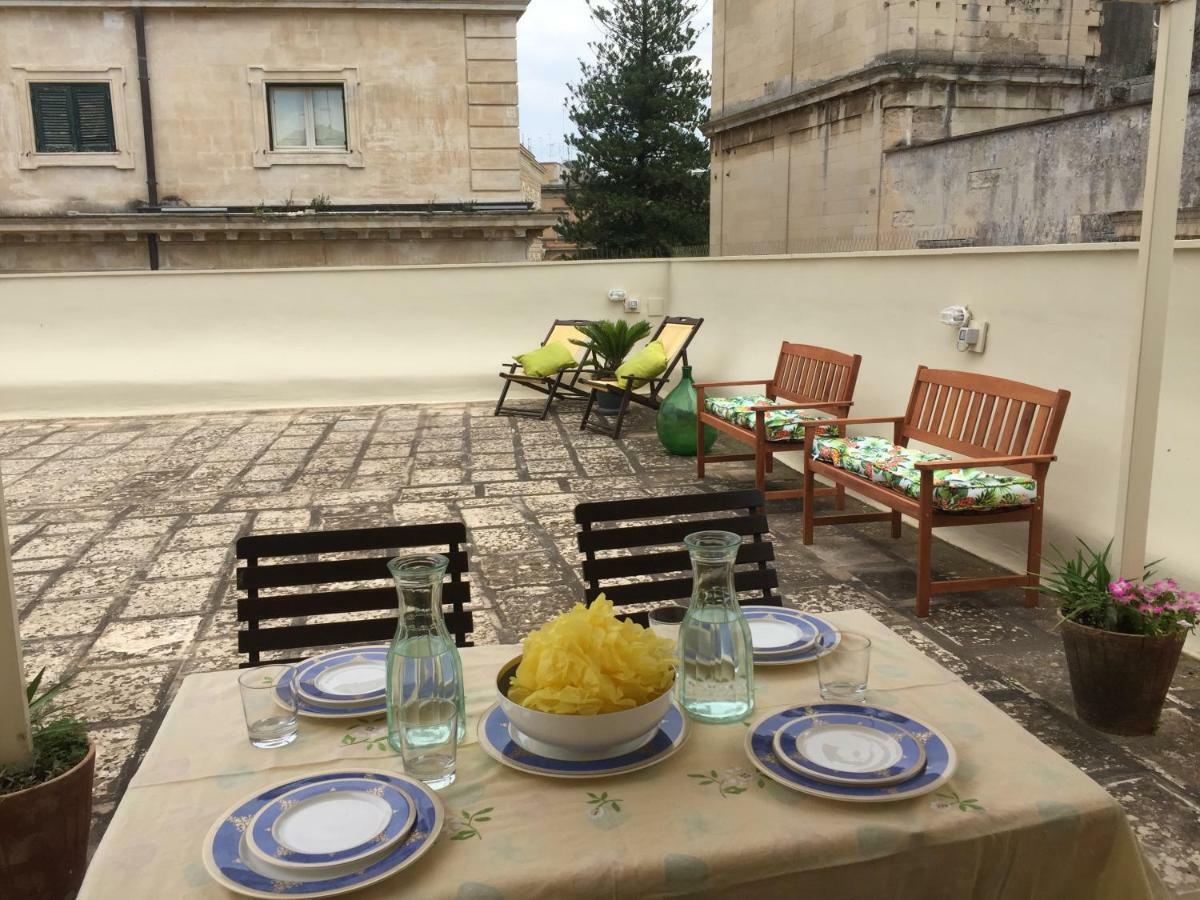 Apartament Historic Terrace Lecce Zewnętrze zdjęcie
